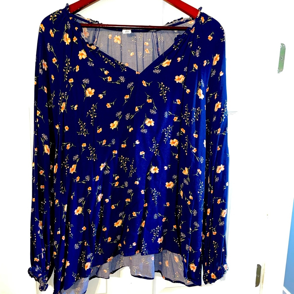 Floral Old Navy Blouse